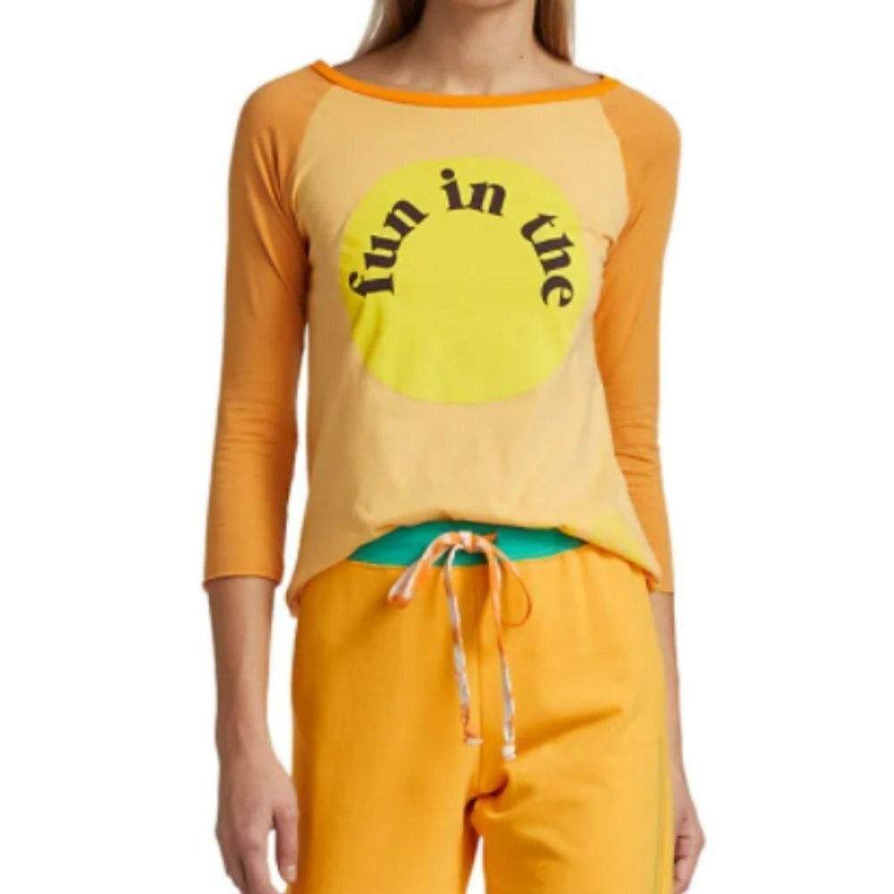 Warm Fun in the Sun Raglan Tee NWT
